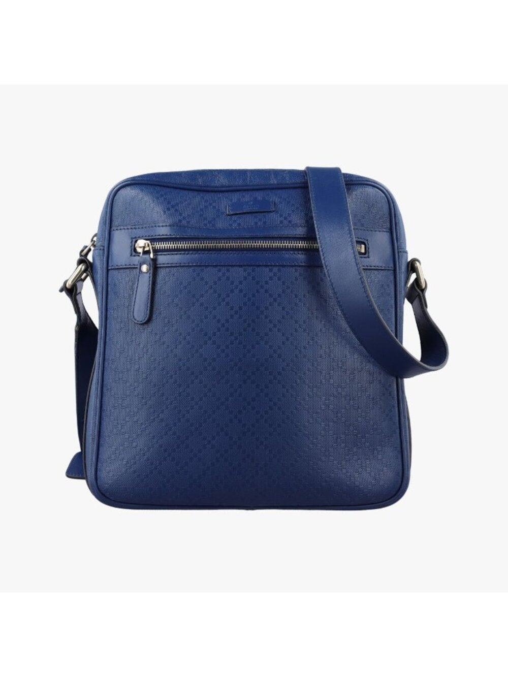 Gucci Diamante Messenger Blue Leather